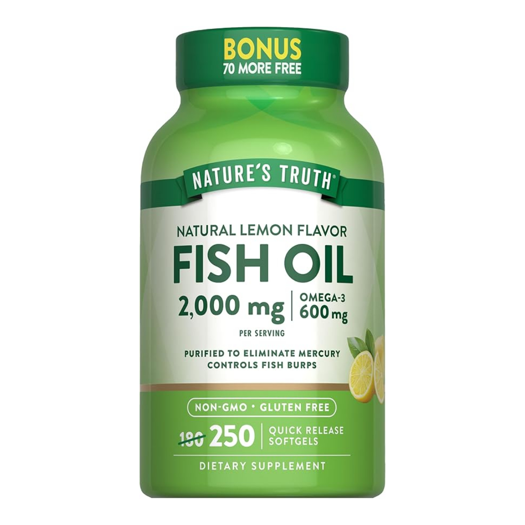 Nature&#039;s Truth - Fish Oil 2000mg Lemon Flavor