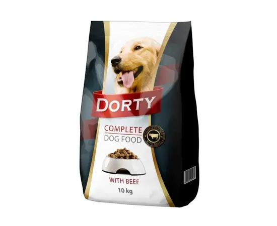 ძაღლის მშრალი საკვები Dorty ფრინველის 10 კგ
