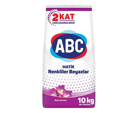 ფხვნილი სარეცხის ავტომატი უნივერსალი  ABC 10 კგ