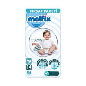 ბავშვის საფენი პრემიუმ ოქსიგენ 7-14კგ 54 ცალი 9352 მოლფიქსი - Molfix