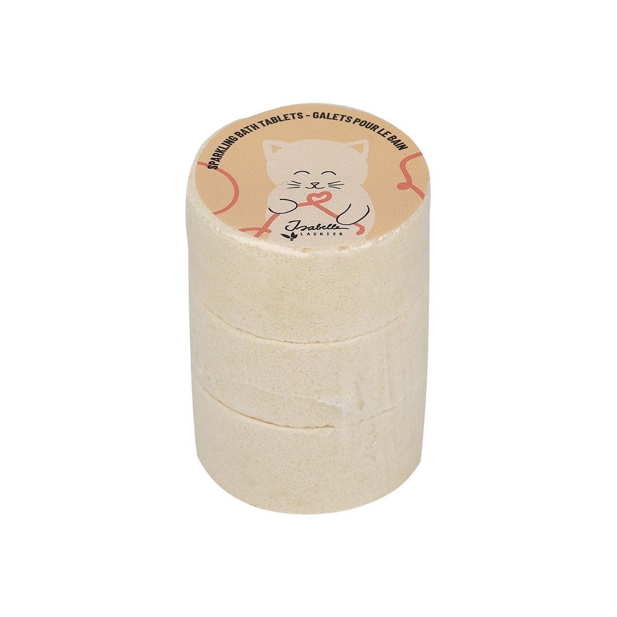 აბაზანის შუშხუნა ტაბლეტი კატა 75 გ 5553 იზაბელ ლაურიერი - Isabelle Laurier