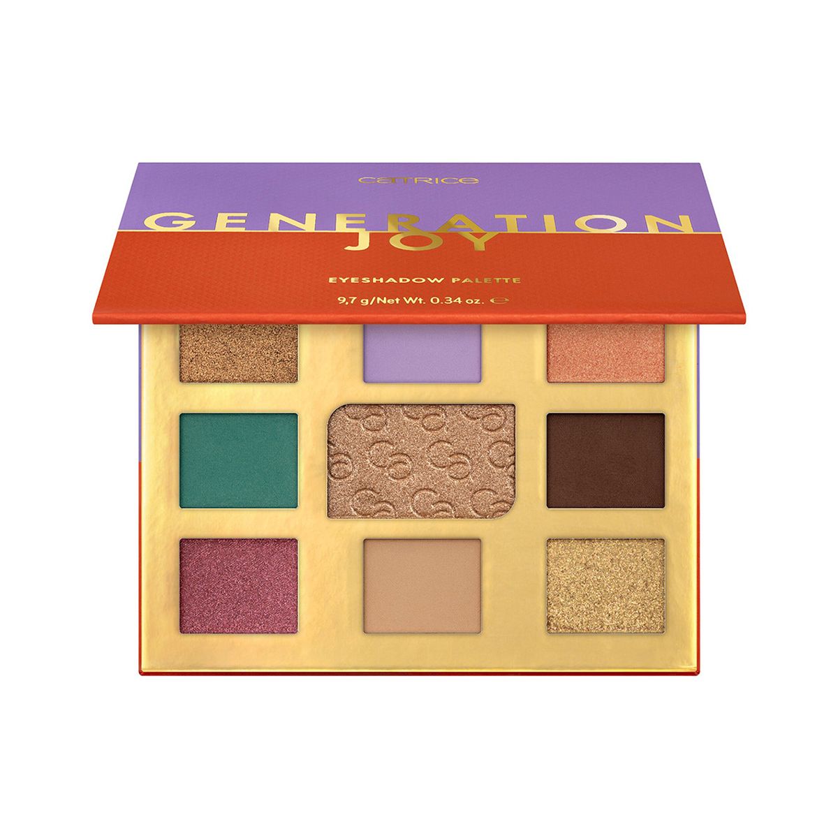 თვალის ჩრდილების პალეტი Joy C01 8253 კატრისი - Catrice