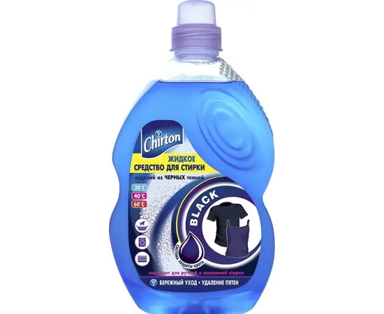 სარეცხი გელი შავი ქსოვილებისთვის Chirton 1.325 ლ