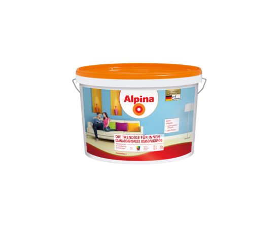 ინტერიერის წყალემულსია  თანამედროვე ინტერიერის 10ლ