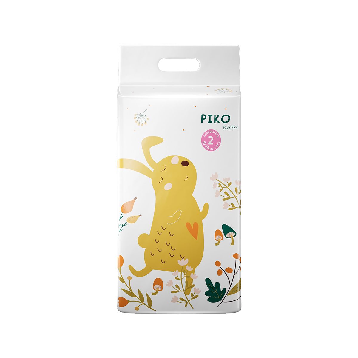 საფენი ბავშვის 4-8კგ 54 ცალი 0526 პიკო ბეიბი - Piko Baby