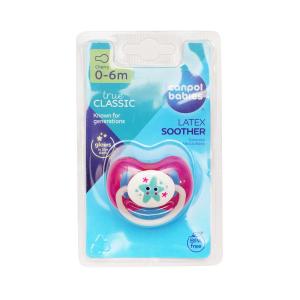 ლატექსის მატყუარა მრგვალთავიანი 0-6 თვე 3864 კანპოლი - Canpol