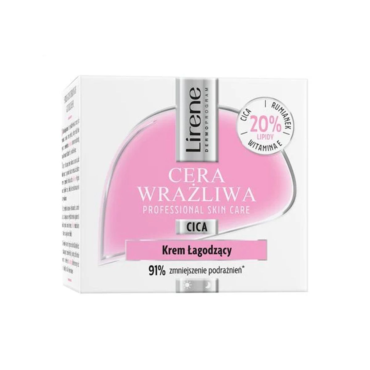სახის კრემი მგრძნობიარე კანისთვის დამარბილებელი 8214 ლირენე - Lirene
