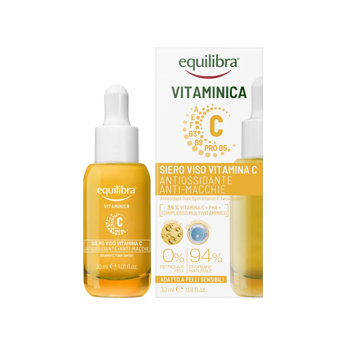 სახის შრატი Vit.C 30 მლ 8918 ექვილიბრა - Equilibra