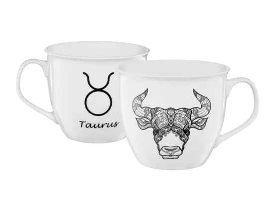 ჭიქა ფაიფურის Ambition ZODIAC 550მლ კურო