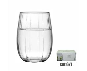 ჭიქა წყლის Pasabahce 9420302-4 240 მლ 6 ცალი