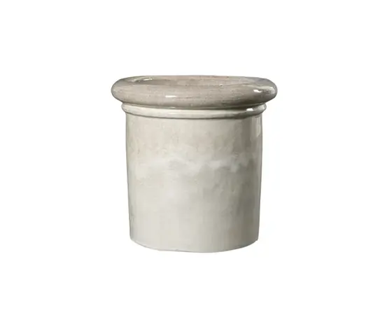 ქოთანი კერამიკული Soda Round Planter 28/28 GW