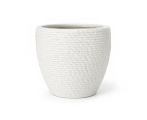 ქოთანი კერამიკული ROPE PLANTER 31/28 W
