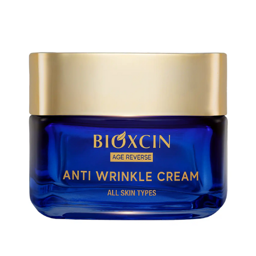 ბიოქსინი - AGE REVERSE სახის კრემი ნაოჭსაწინააღმდეგო/დამატენიანებელი/გამამკვრ. ყველა ტიპის კანის ღამის