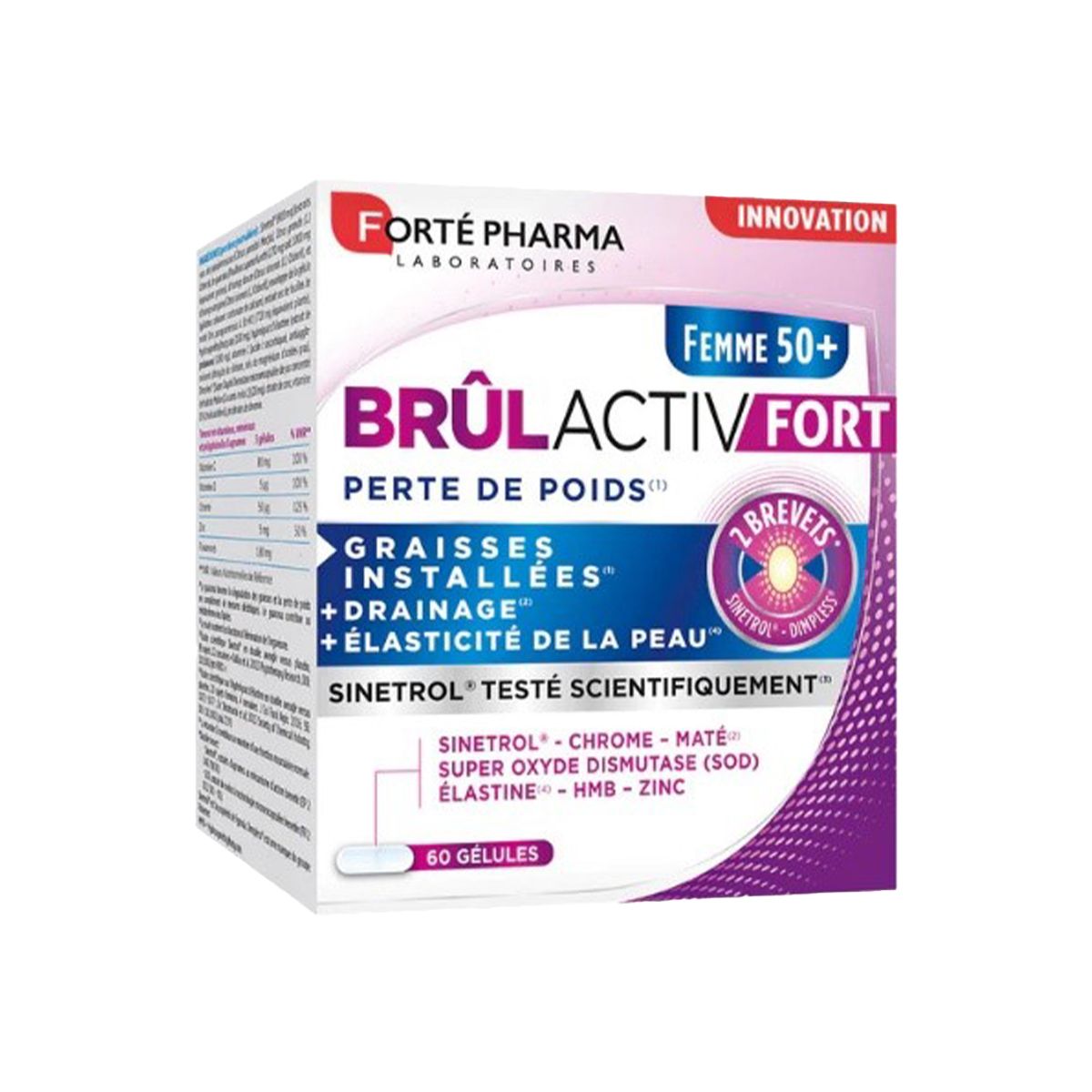 ბრულაქტივი ფორტე ფემინი 50+ 60 კაფსულა ფორტე ფარმა - Forte Pharma