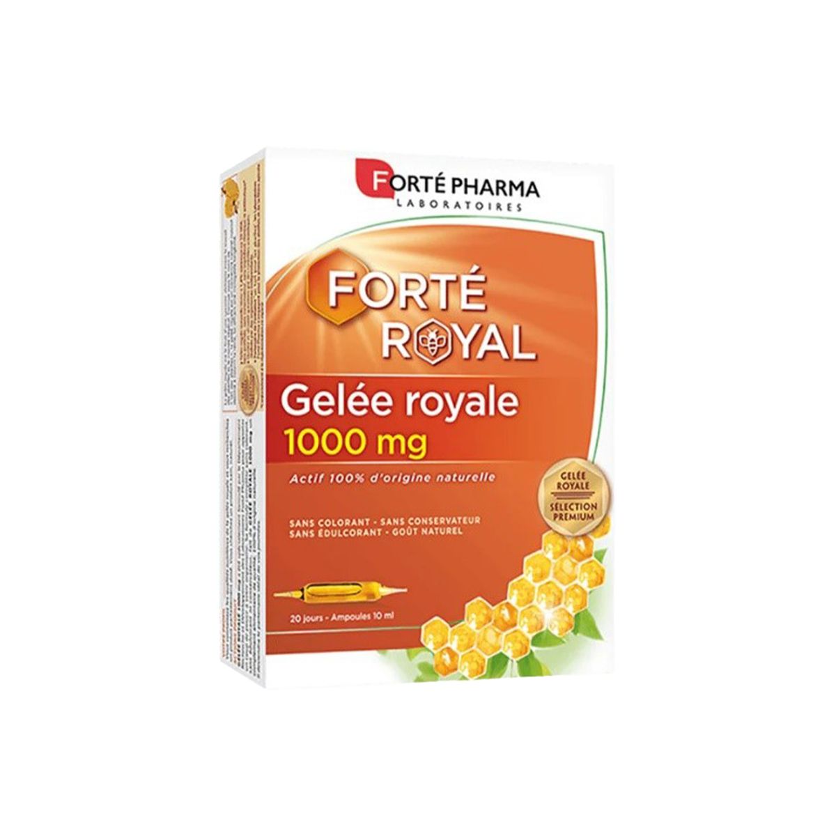 ჟელე როიალი 1000მგ 20 დასალევი ამპულა ფორტე ფარმა - Forte Pharma