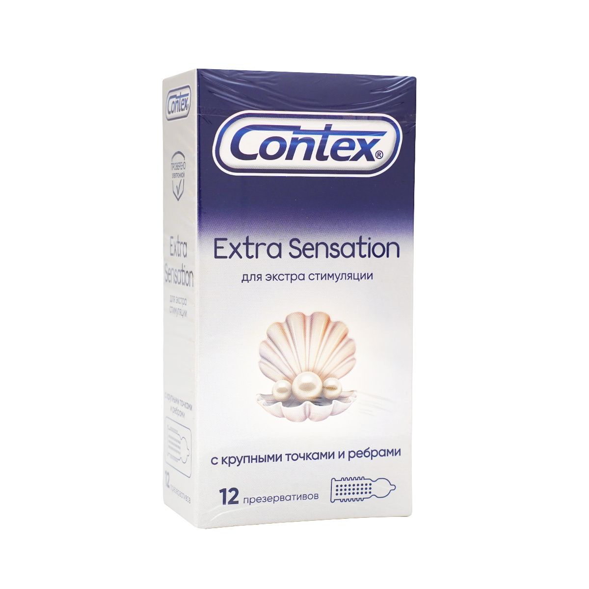 პრეზერვატივი Extra Sensation 12 ცალი კონტექსი - Contex