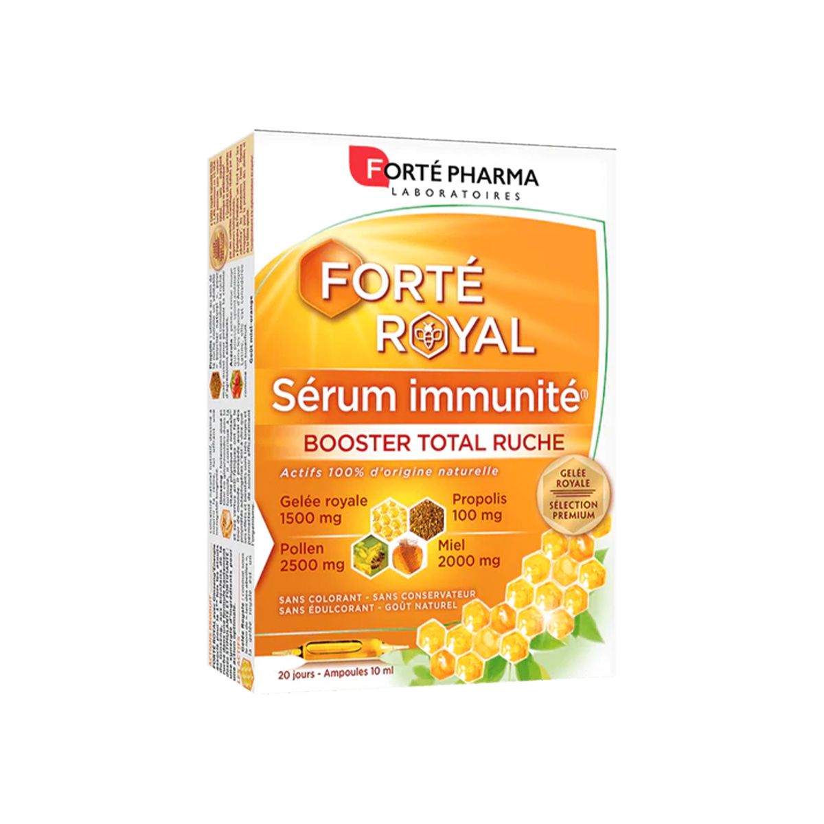 შრატი იმუნიტი 20 დასალევი ამპულა ფორტე ფარმა - Forte Pharma