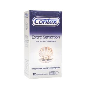 პრეზერვატივი Extra Sensation 12 ცალი კონტექსი - Contex