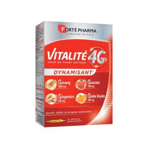 ვიტალიტი 4G ენერჯი 30 დასალევი ამპულა ფორტე ფარმა - Forte Pharma