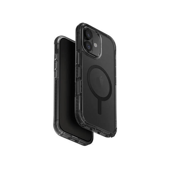 Uniq Hybrid Magclick Charging Combat Apple iPhone 17 Carbon Black