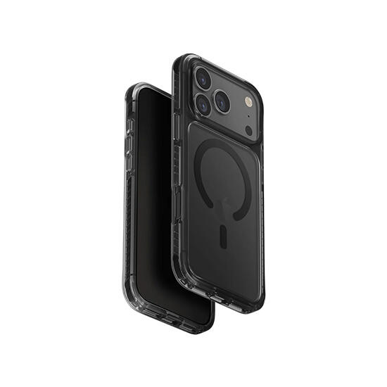 Uniq Hybrid Magclick Charging Combat Apple iPhone 17 Pro Max Carbon Black