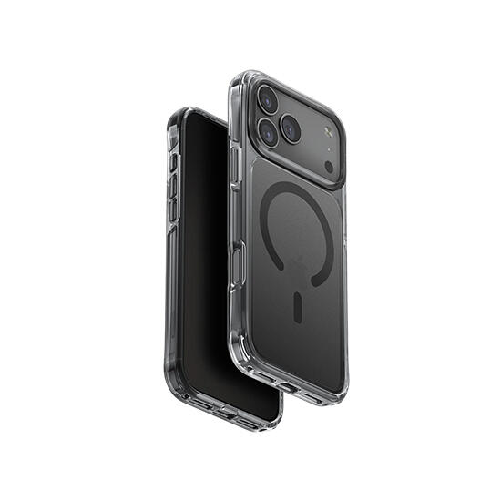 Uniq Hybrid Magclick Charging Lifepro Xtreme Iphone 17 Pro Max Frost Smoke