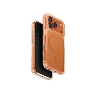 Uniq Hybrid Magclick Charging Lifepro Xtreme Iphone 17 Pro Frost Clear Orange