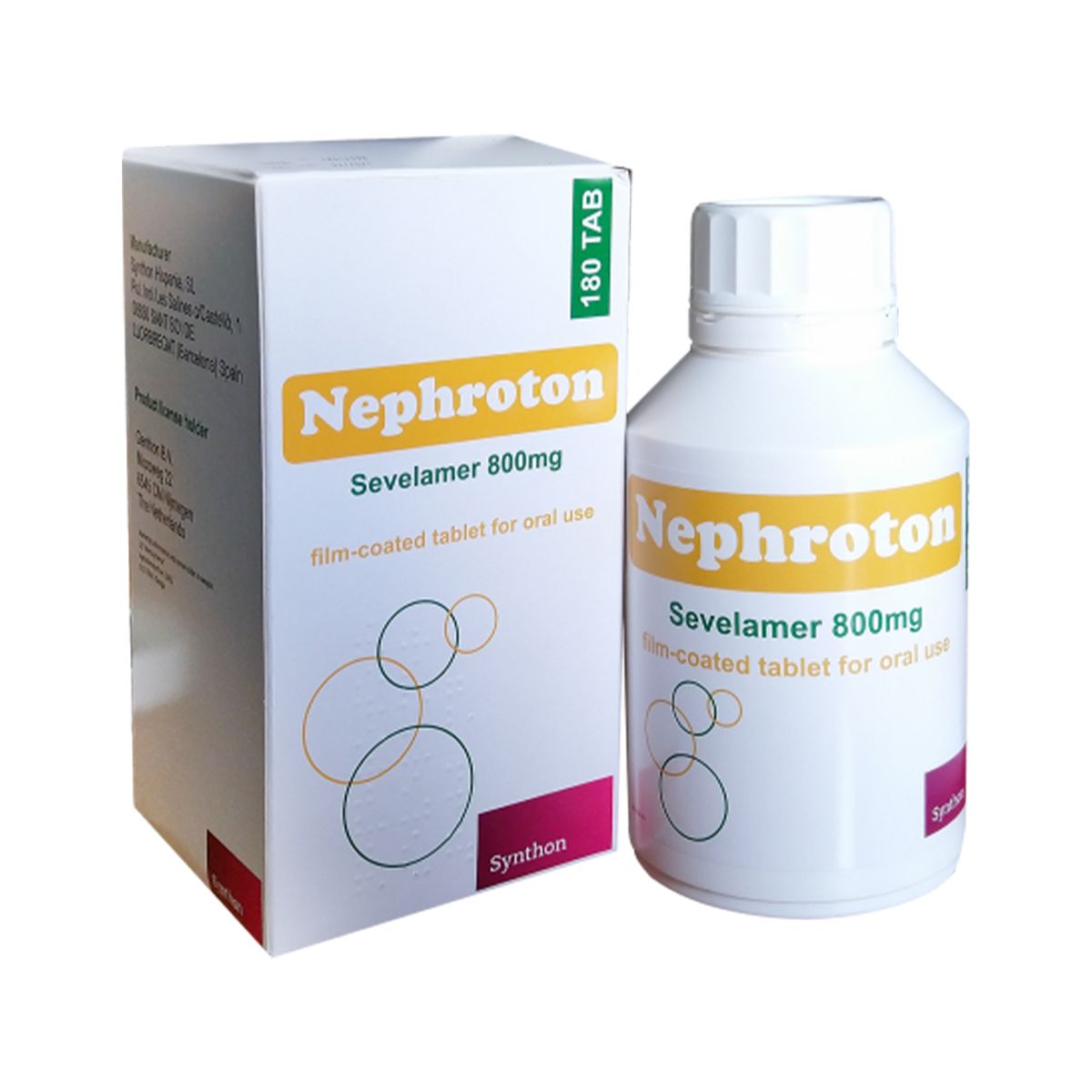 Nephroton - ნეფროტონი 800მგ 180 ტაბლეტი