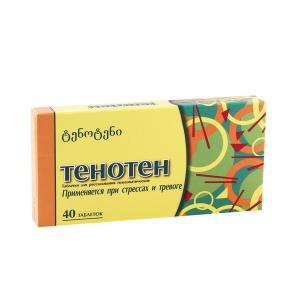 Tenoten - ტენოტენი 40 საწუწნი ტაბლეტი