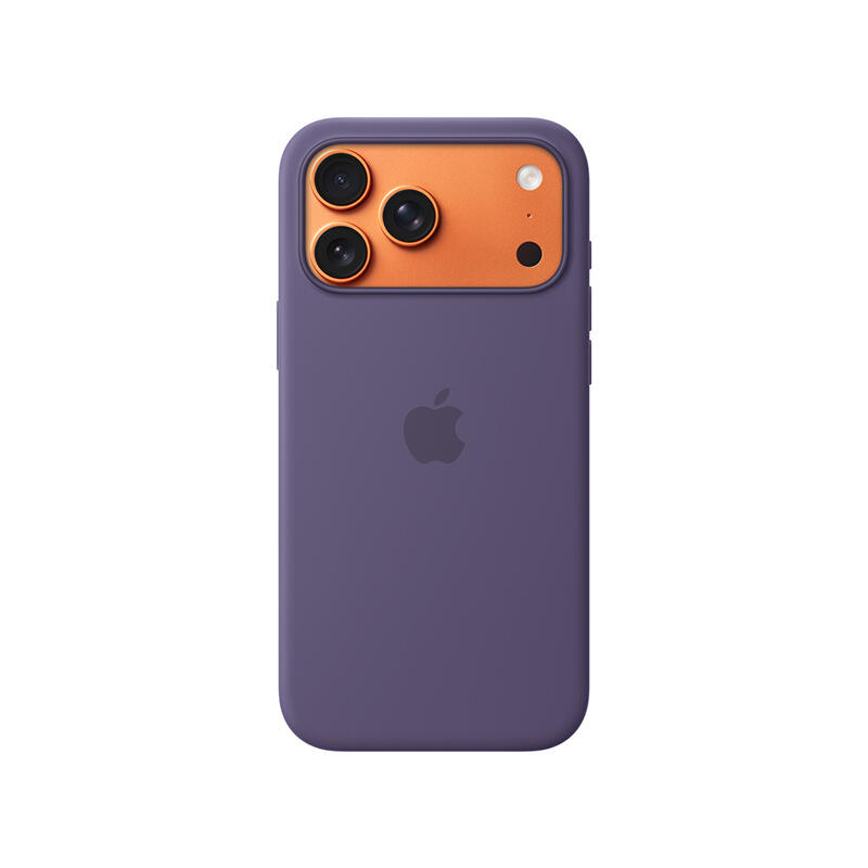 Apple iPhone 17 Pro Max Silicone Case with MagSafe MGFN4ZMA Purple Fog