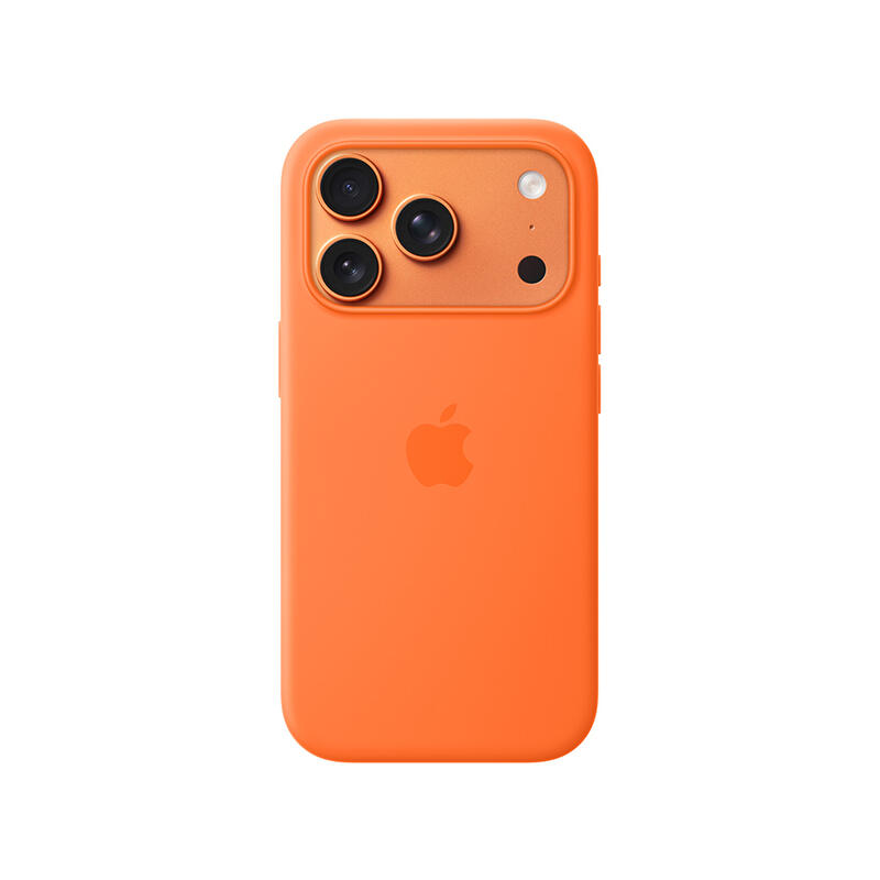 Apple iPhone 17 Pro Silicone Case with MagSafe MGFE4ZMA Orange