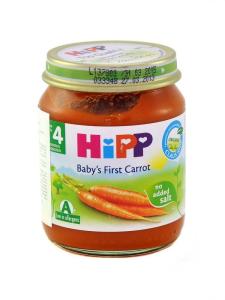 HIPP - ჰიპი ბოსტნეულის პიურე ჰიპოალერგიული სტაფილო 4 თვიდან 4010