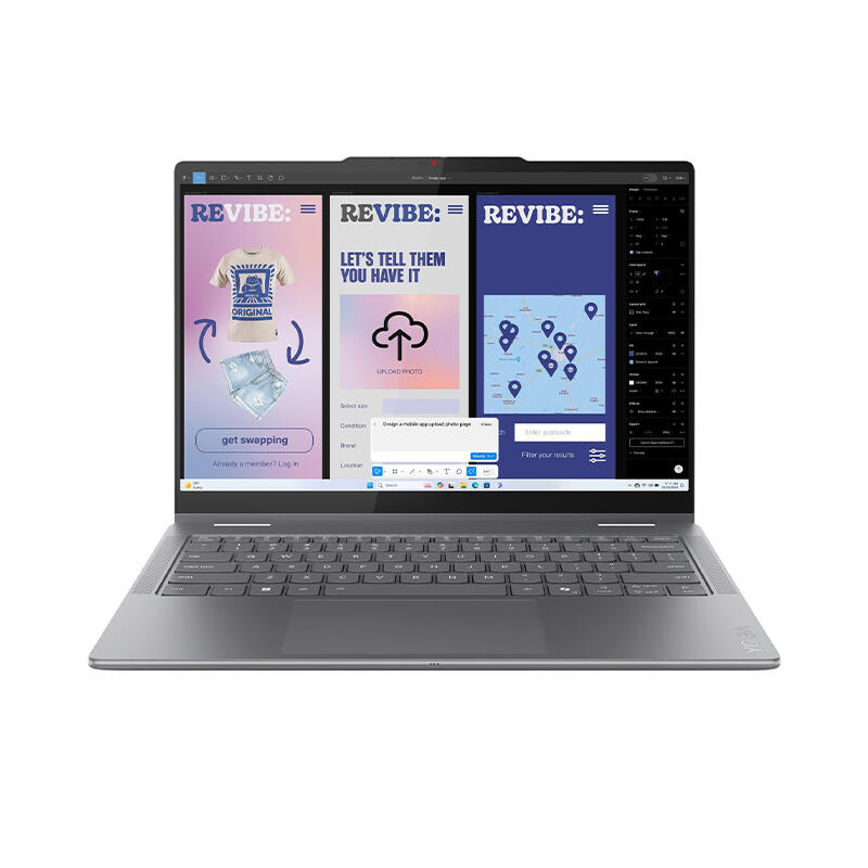 Lenovo Yoga 7 83JQ003GRK Intel Core Ultra 5226V Intel Arc graphics 16GB RAM SSD 512GB Free Dos