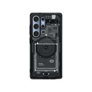 Spigen Ultra Hybrid MagFit Zero One Case For Samsung Galaxy S25 Ultra ACS08957 Zero One Black