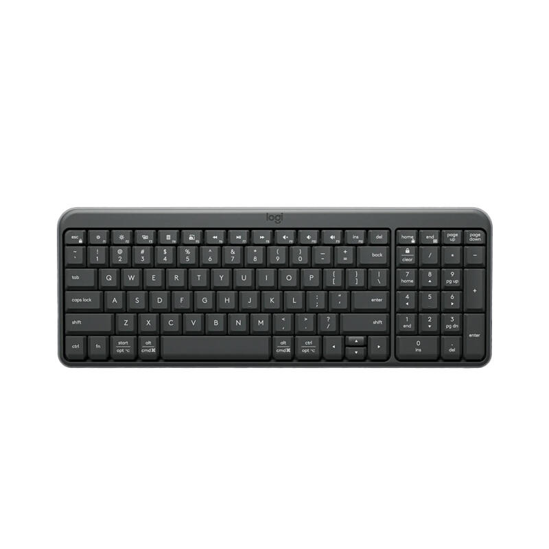 Logitech K250 Compact Bluetooth Wireless Keyboard Graphite
