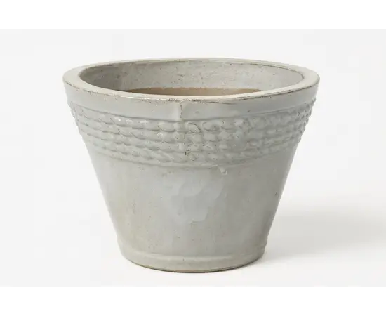 ქოთანი კერამიკული ROPE STACKABLE 26/34 OCG