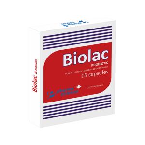 ბიოლაკი - Biolac 15 კაფსულა