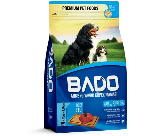 მშრალი საკვები დედა/ლეკვი BADO 2,25 კგ