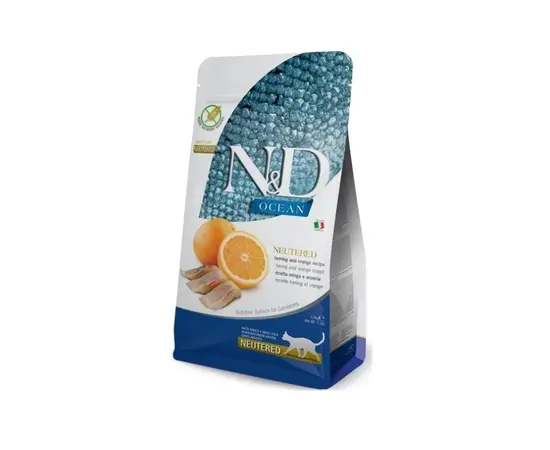 სტერილიზირებული კატის მშრალი საკვები Farmina 1,5 კგ