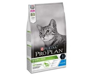სტერილიზირებული კატის მშრალი საკვები Purina Proplan 1.5 კგ კურდღელი