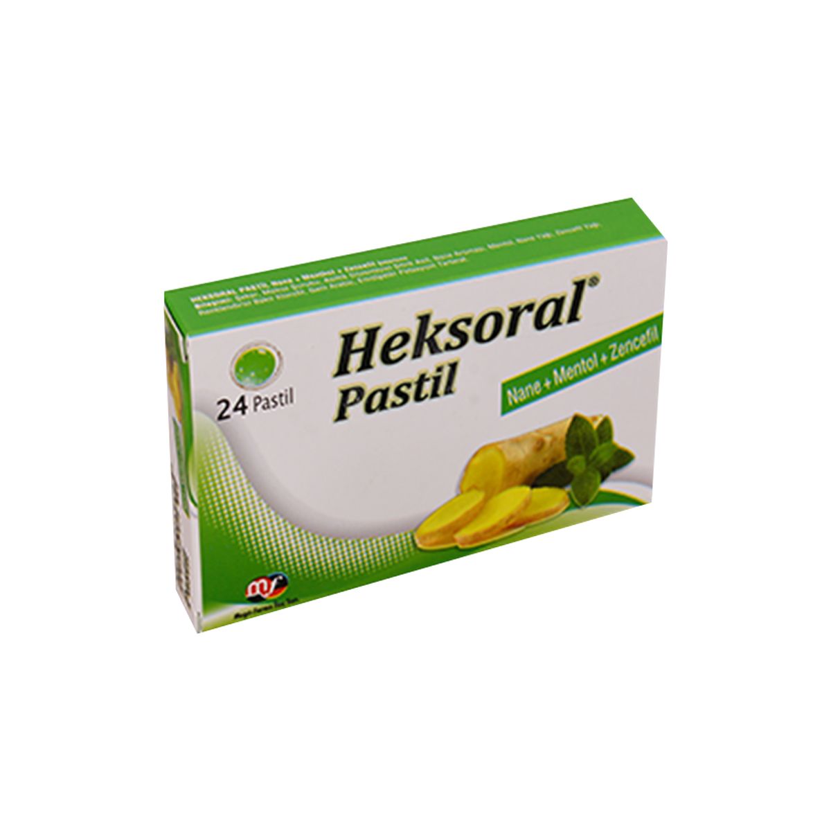 ჰექსორალი - Hexoral პიტნა მენთოლი და ჯანჯაფილი საწუწნი პასტილა 24 ცალი