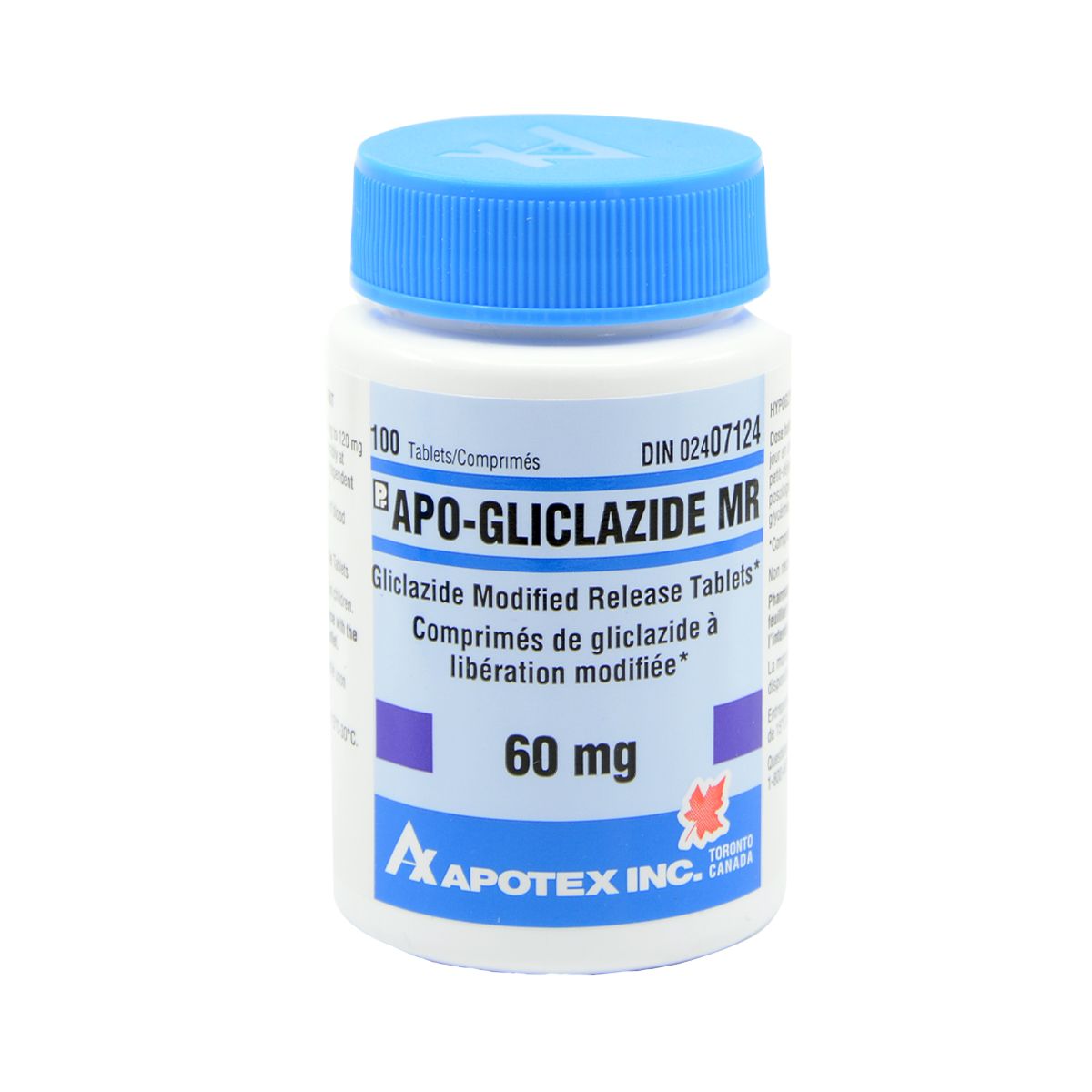 Gliclazide MR - გლიკლაზიდი MR-APO 60მგ 100 ტაბლეტი