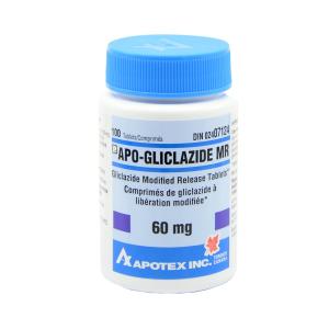 Gliclazide MR - გლიკლაზიდი MR-APO 60მგ 100 ტაბლეტი
