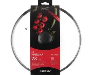 მინის თავსახური სახელურით Ardesto 28 სმ