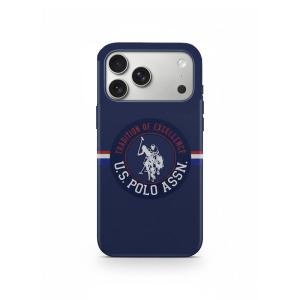 USPA HC Magsafe Iml Round Logo Tricolor Stripes Iphone 17 Pro USHMP17LUPAV Navy