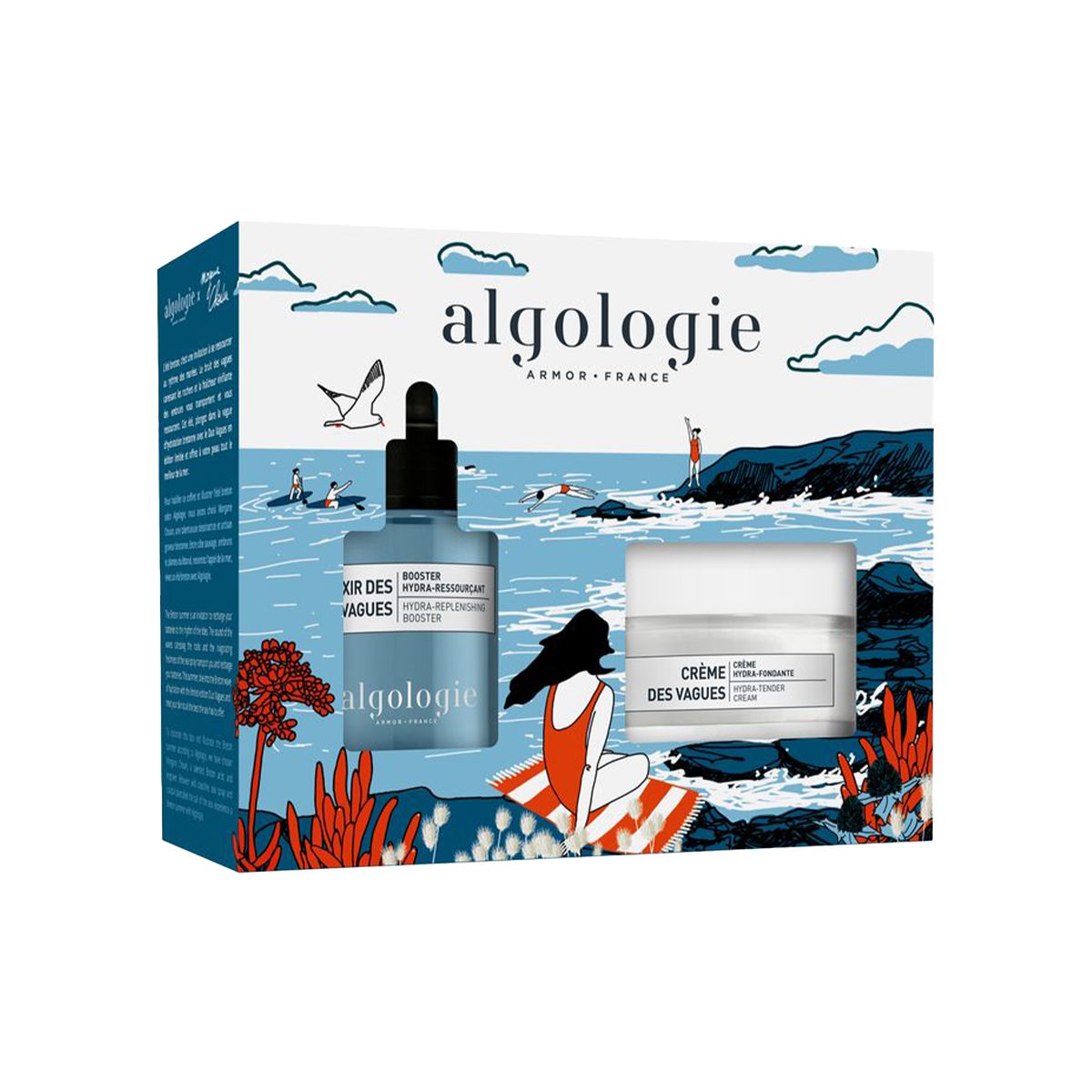 სასაჩუქრე ნაკრები Vagues Duo 2025 0845 ალგოლოჟი - Algologie