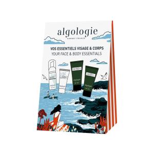 სასაჩუქრე ნაკრები სახის და ტანის Essentials 2025 0852 ალგოლოჟი - Algologie