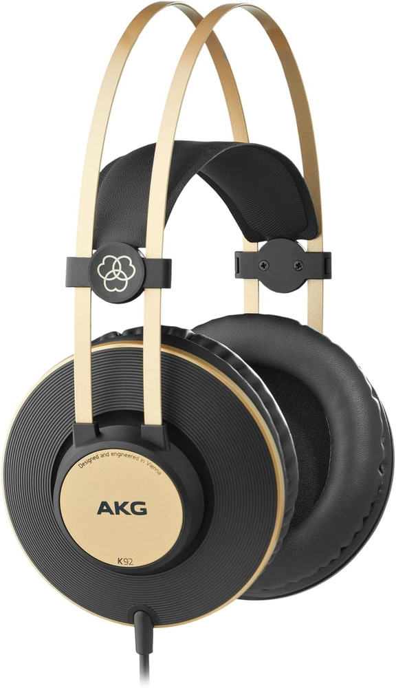 AKG K92 Over-Ear Studio Headphones Black/Gold