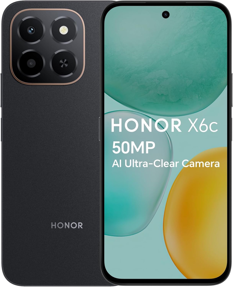 Honor X6c 6 GB 128 GB Midnight Black