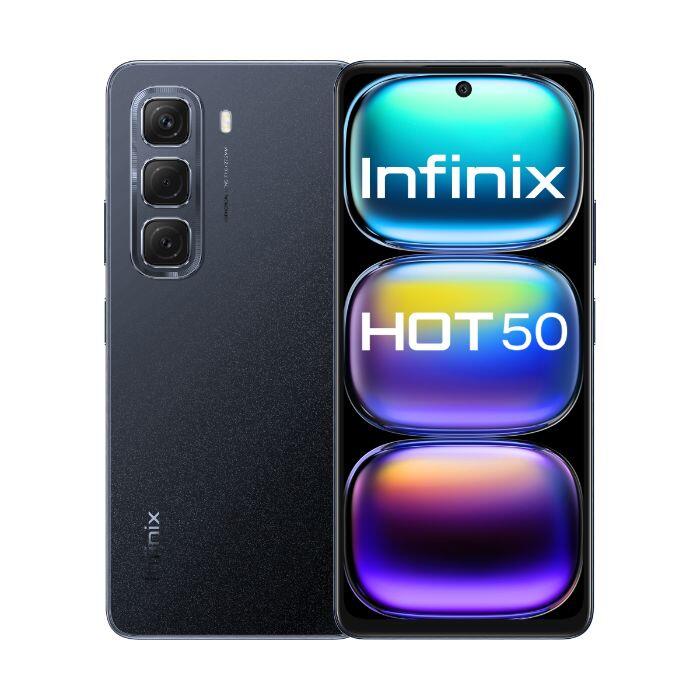 Infinix Hot 50 8 GB 256 GB Sleek Black